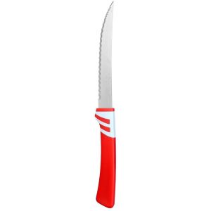 Tramontina Stainless Steel Sharpener Kinfe, 5 Inch - Orange