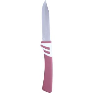 Tramontina Stainless Steel Fruit Kinfe, 3 Inch - Burgandy