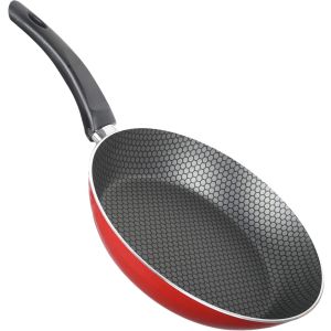 Trueval Teflon Frying Pan, 30 cm - Red
