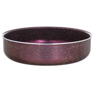 Nouval Granite Oven Tray, 26 cm - Dark Red
