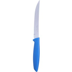 Tramontina Stainless Steel Steak Sharpener Kinfe, 5 Inch - Blue