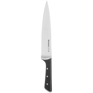 Tefal ice Force Stainless Steel Knife, 20 cm - Black