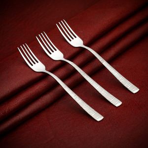 Nouval Forks Set, 3 Pieces, 16.5 cm - Silver