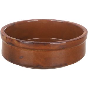 Pottery Oven Dish, 18 cm - Brown