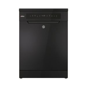Hoover HF5C7F1PB-EG Inverter Dishwasher, 15 Place Settings, 8 Programs, 60 cm, Digital Display - Black