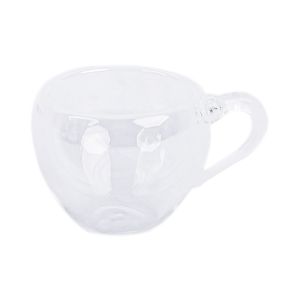 Glass Coffee Mug, 200 ml - Clear