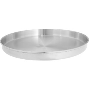Al Ahram Aluminum Pizza Tray, 40 cm - Silver