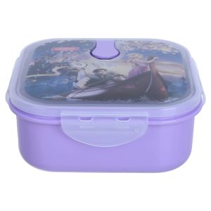 Winner Plast Divided Square Lunch Box, 15 cm 
