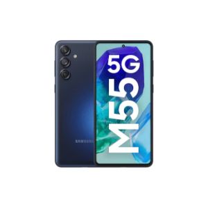 Samsung Galaxy M55 5G Dual SIM Mobile Phone, 256GB, 8GB RAM, 5G - Black