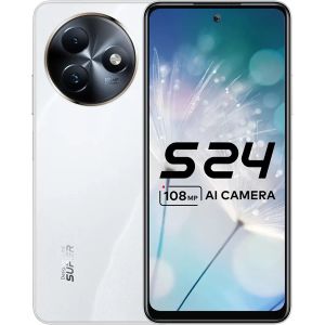 ITEL S24 Smart Phone, Dual SIM, 128GB, 8GB RAM, 4G LTE - DAWN WHITE
