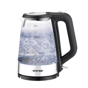 Starget st-1080 Electric Kettle, 2200 Watt, 2 Liter - Black