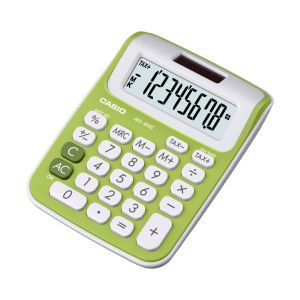 آلة حاسبة مكتبية ميني كاسيو، MS-6NC-GN-S-DP - ليموني