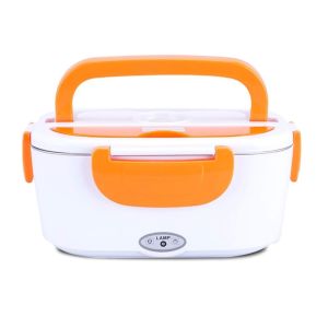 Electric Lunch Box For Heating Food, 1.05 Liter - Multicolor