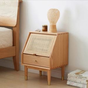 Counter Wood Modern Commode,55x40x35 cm -Light wooden