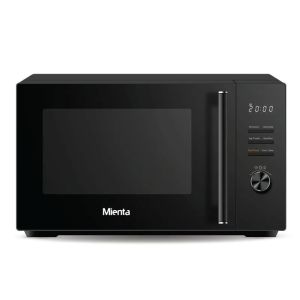 Mienta MW321117A Microwave with Grill, 32 Liter, 1000 Watt - Black