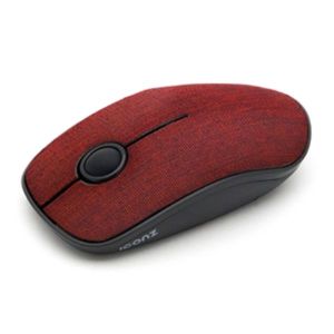 Iconz WM04R Mouse Wireless Silent Fabric - Red