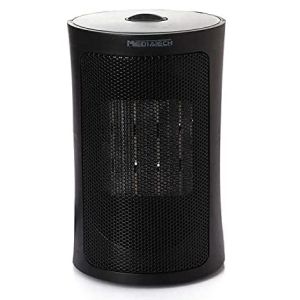 Media Tech MT-002 Electric Ceramic Heater, 1500 Watt - Black