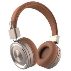 SODO Sd-1002 Headphones, Wireless Bluetooth/Wired, 250 Mah - Brown