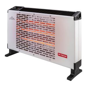 Fresh PSM-210 Quartz Heater, 3 Candles, 2100 Watt - White