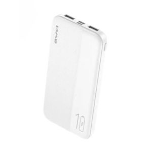 Awei Power Bank, 10000mAh, P53K - White