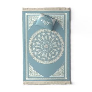 Prayer Mat, 68×117  cm - Light Blue
