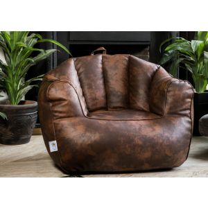 بين باج جلد كومفي ريلاكسيشن،85×80×85 - بني