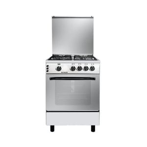 Fresh Rainbow Cooker, 4 Burners, Fan, 60×60 cm 16630 - Silver