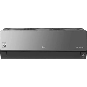 LG S4-W18KLRZA Art Cool Inverter Air Conditioner, Cool/Heat - Grey