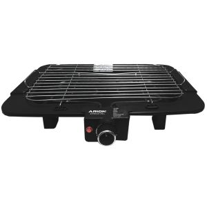 Arion AR 2400W GR Electric Grill, 2400 Watt, Removable Grill Grid - Black