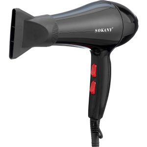 Sokany SK-2223 Hair Dryer, 2 Speeds, 3000 Watts - Black