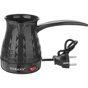 Sokany Sk-219 Turkish Coffee Machine, 600 Watt - Black