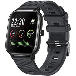 Riversong Smart Watch, Full Touch Screen, Accurate And Excellent Design, Sw09 - Black