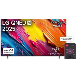 LG 86QNED70A6A Smart TV, 86-inch, QNED, 4K, Built-in Receiver, Magic Remote - Black