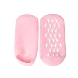 Silicone Socks, Foot Pad, Whitening Feet - Pink