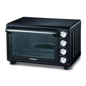 Tornado TEO-49KD-BK Electric Oven, 49 Liter, 1800 Watt - Black