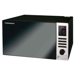 Tornado MOM-C25BBE-BK Microwave with Grill, 25 Liter, 900 Watt - Black