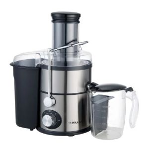 Sokany SK-03009 Electric Juicer, 1200 Watts - Black Silver
