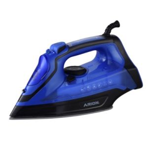Arion AR-606 Electric Steam Iron, 2600 Watt - Blue Black