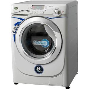 Kiriazi KW1209 Front Load Automatic Washing Machine, 9 kg - Silver