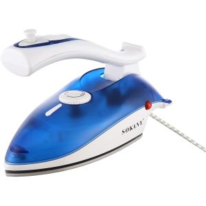 Sokany Steam Iron, 1000 Watt - White Blue