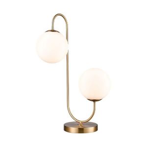 Steel Modern Lighting Table, 55×25 cm - Gold