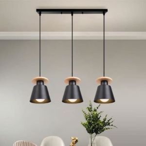 نجف ستيل مودرن، 14×60×134 سم - اسود