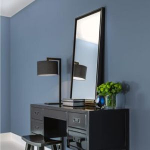 Steel Modern Lighting Table, 57×28 cm - Black