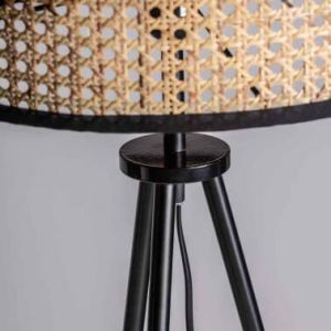 Steel Modern Lampshades, 144×49 cm - Black Beige